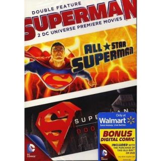 DC Universe Superman Double Feature (DVD + Digital Comic) ( Exclusive) (Widescreen)