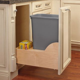 23.38 50 Quart Pullout Waste Container by Rev A Shelf
