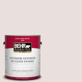 BEHR Premium Plus 1 gal. #730A 2 Cloud Nine Hi Gloss Enamel Interior/Exterior Paint 805001