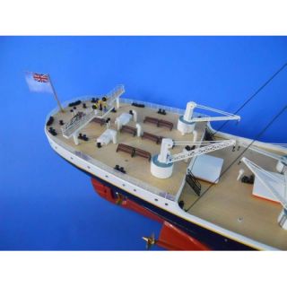 Handcrafted Nautical Decor Ready To Run 72 Remote Control RMS Titanic
