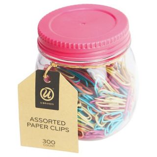 Paper Clips 300 ea Multi colored Nate Berkus