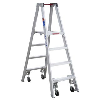Werner 4 ft Aluminum 300 lb Type IA Stockers Ladder