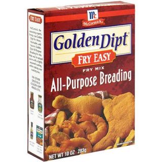 Golden Dipt All Purpose Breading, 10 oz (Pack of 12)