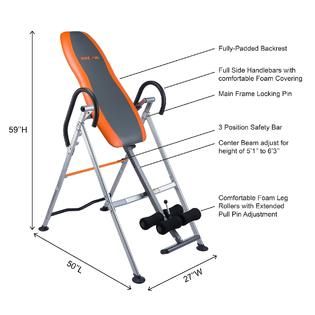 Innova Fitness IT9300 Deluxe Inversion Therapy Table