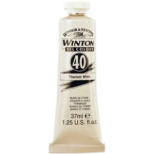 Reeves Winton Oil Paint, 200ml/Tube, Titanium White   Home   Crafts