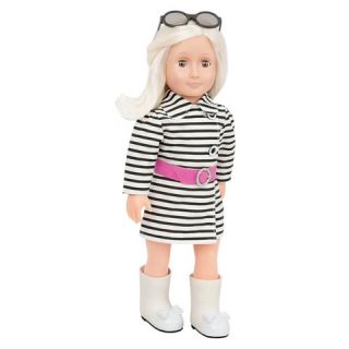 Our Generation Regular Retro Outfit   Striped Coat