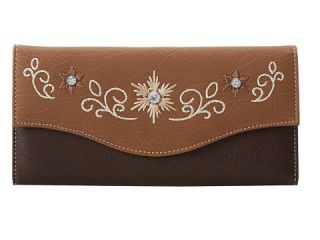 M&F Western Embroidered Flower Wallet