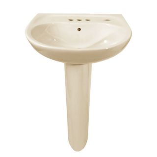 Toto Supreme Pedestal Bathroom Sink with Sanagloss
