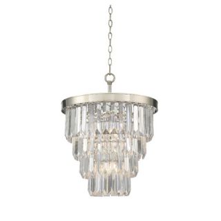 Tierney 4 Light Drum Chandelier by Savoy House