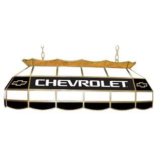 Chevy Bow Tie  40 inch Stained Glass Tiffany Style Lamp