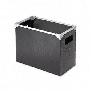 Pendaflex Poly Desktop File Box, Letter Size, Black