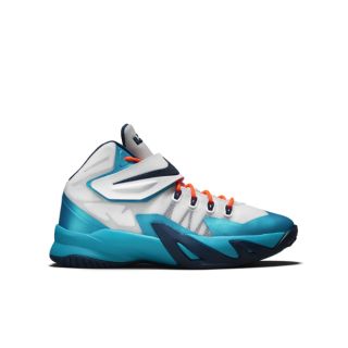 Nike Zoom LeBron Soldier VIII (3.5y 7y) Kids Basketball Shoe. Nike