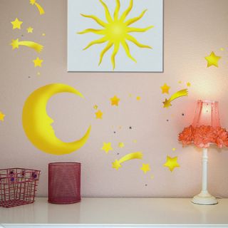 River Cottage Gardens Moon and Stars Wall Décor