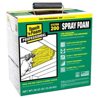 Touch 'n Foam 200 Board Foot Polyurethane 2 Component Spray Foam Kit 4006022200