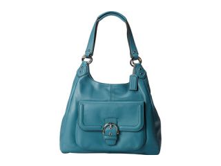 coach campbell leather hobo mineral
