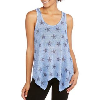 No Boundaries Juniors Sharkbite Racerback Top