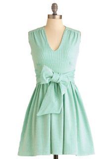 Beachfront View Dress in Green  Mod Retro Vintage Dresses