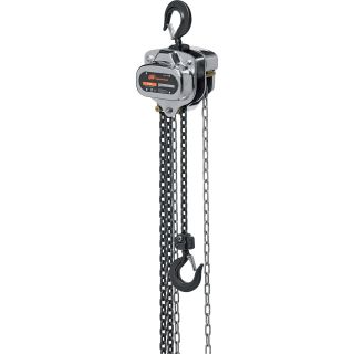 Ingersoll Rand Manual Chain Hoist — 1/2-Ton Capacity, 10 Ft. Lift, Model# SMB005-10-8V  Manual Gear Chain Hoists