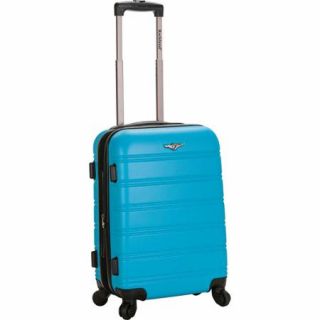 Rockland Luggage Melbourne 20" Expandable ABS Spinner Carry On