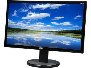 Acer K202HQL bd Black 19.5" 5ms Widescreen LED Backlight LCD Monitor 200 cd/m2 ACM 100,000,000:1 (600:1)