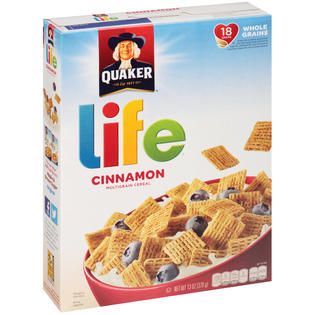 LIFE Cinnamon Cereal 13 OZ BOX   Food & Grocery   Breakfast Foods