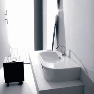 Kerasan Flo Wall Mounted / Vessel Bathroom Sink by WS Bath Collections