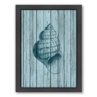 Wood Shell Framed Graphic Art