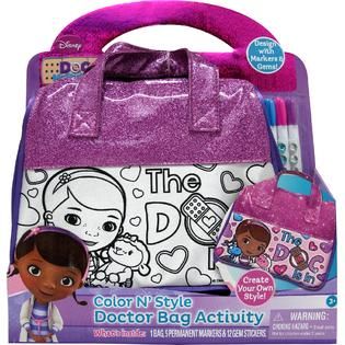 Doc McStuffins Color N Style Doctor Bag Activity   Toys & Games