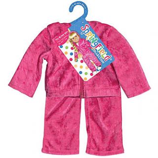 Fibre Craft Springfield Collection Velour Sweatsuit Pink   Home