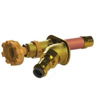 Woodford Manufacturing Company 1/2 in. x 3/4 in. Female Sweat x Female Sweat x 4 in. L Freezeless Auto Drain Sillcock with 50HA Backflow Preventer 30C 4