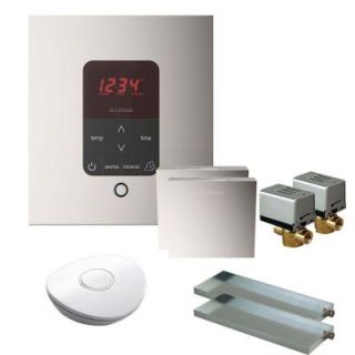 Mr. Steam MS Butler 2 Package with iTempo Pro Square Programmable Control for Steam Bath Generator in Polished Nickel MSBUTLER2SQ PN