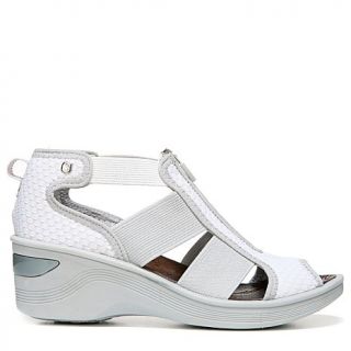 Bzees "Duet" Front Zip Wedge Sandal   7991080