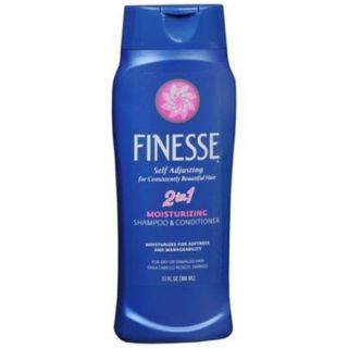 Finesse 2 in 1 Moisturizing Shampoo and Conditioner 13 oz (Pack of 2)