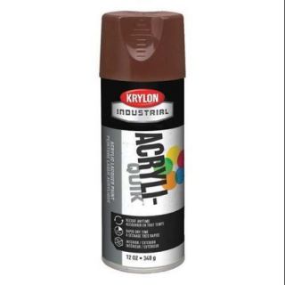 KRYLON K02501A00 Spray Paint, Leather Brown, 12 oz., 15 min.