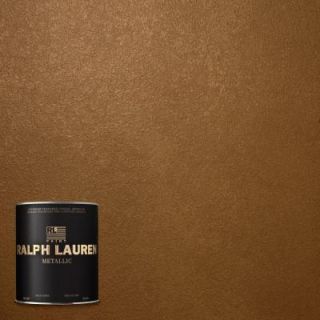 Ralph Lauren 1 qt. Lush Brown Metallic Specialty Finish Interior Paint ME140 04
