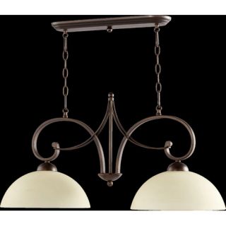 Lariat 2 Light Kitchen Island Pendant