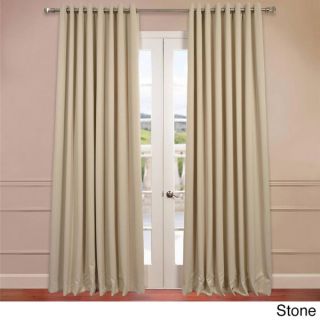 Extra Wide Thermal Blackout Grommet Top 108 inch Curtain Panel