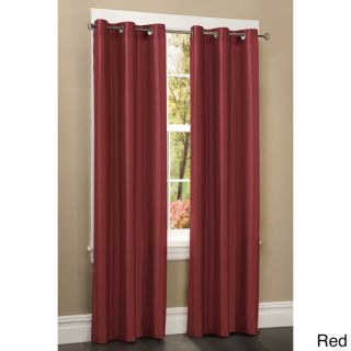 Faux Silk Grommet 84 inch Curtain Panel   Shopping   Great