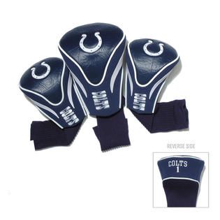 Team Golf Indianapolis Colts 3 Pack Countour Headcover   Fitness
