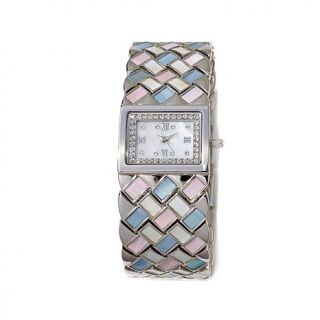 Colleen Lopez "Time to Charm" Mother of Pearl Dial and Bracelet Watch   8006711