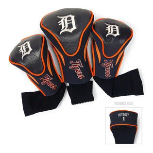 Team Golf Detroit Tigers 3 Pack Countour Headcover   Fitness & Sports