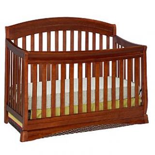 Delta Silverton Cherry Convertible Sleigh Crib    Give Baby a Good