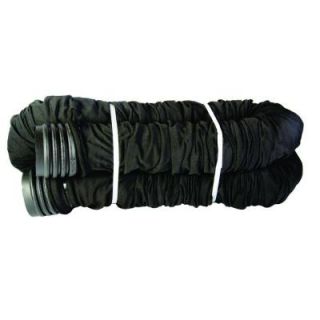 Bend A Drain 4 in. x 25 ft. Polypropylene Flexible Perforated Pipe with Sock 337325BS