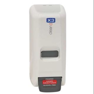 X3 Hand Sanitizer Dispenser, Plastic, Clear, 10080