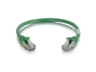 C2G 5FT CAT6 SNAGLESS SHIELDED (STP) NETWORK PATCH CABLE   GREEN