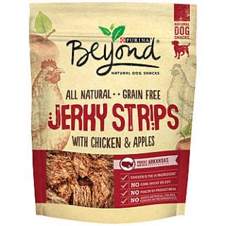 Purina Jerky Strips with Chicken & Apples Natural Dog Snacks   Pet