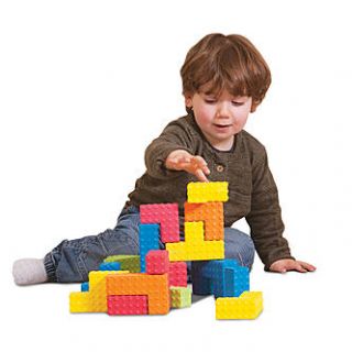 Edushape Sensory Puzzle Blocks   Toys & Games   Blocks & Building Sets