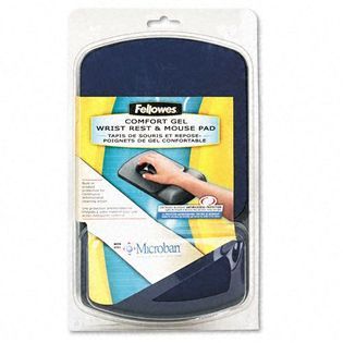 Fellowes Gel Wrist Support and Mouse Pad with Microban   TVs