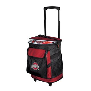 Logo Chairs Ohio State Buckeyes Wheeled Polyester Cooler