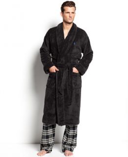 Polo Ralph Lauren Mens Sleepwear, Fleece Shawl Collar Robe